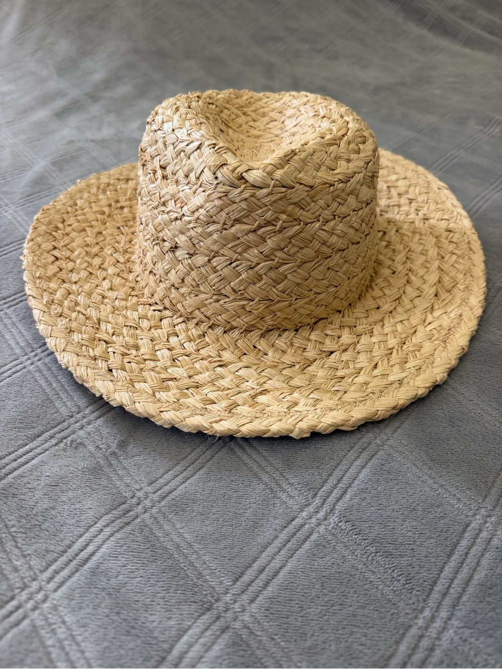 Will + Bear River Sand Raffia Straw Hat - Medium